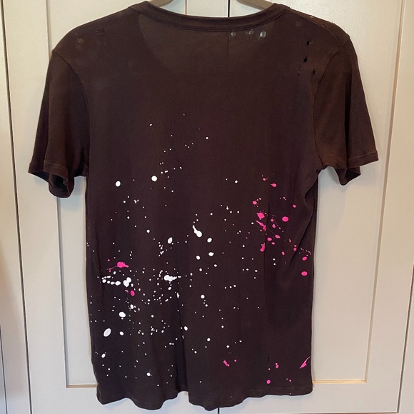 Chaser Tiger Paint Distressed Tee | XS - Picture 6 of 9